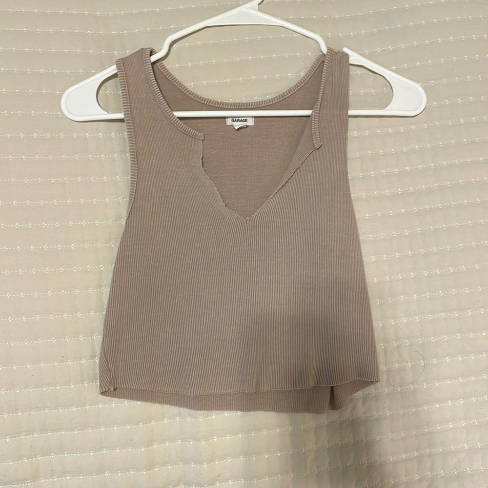 Garage crop top